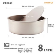 Chefmade 6 / 8 Inch Round Cake Pan With Removable Bottom