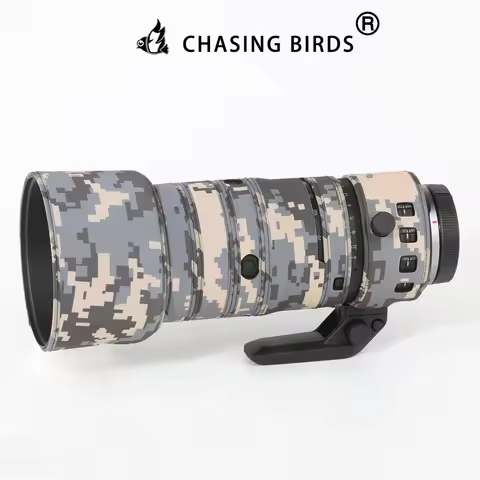 Chasing birds camouflage lens coat for CANON RF 70-200 mm L IS USM Z waterproof and rainproof lens p