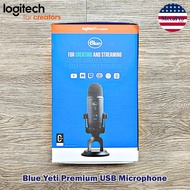 Logitech® Blue Yeti Premium USB Microphone ไมโครโฟน USB รูปแบบ 4 ขั้ว เสียงระดับสตูดิโอ