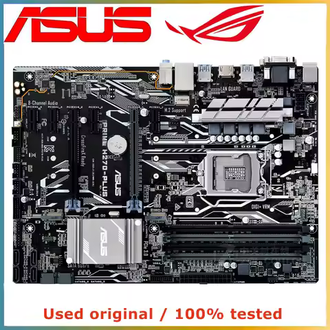 For ASUS PRIME H270-PLUS motherboard Intel H270 LGA 1151 DDR4 64GB supports Core i3-6100 7300 i5-640
