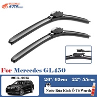Mercedes GL450 Wipers (2006 to 2012) Genuine Silicone