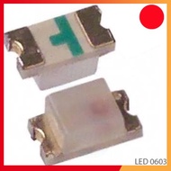 [1000 Pieces]- Red LED 0603 Transparent SMD Stickers Shop