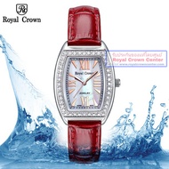 Royal Crown นาฬิกาข้อมือสำหรับผู้หญิง สายสีแดง มีของแถมฟรี5รายการครบเซ็ท สำหรับสุภาพสตรี แบรนด์เนมของแท้ 100% มีรับประกัน 1 ปีเต็ม และกันน้ำ 100% ( คุณลูกค้าจะได้รับนาฬิการุ่นและสีตามภาพที่ลงไว้ )