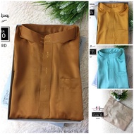 READYSTOCK BAJU MELAYU DEWASA SLIMFIT/MODEN MUSTARD GOLD, NUDE, MUSTARD DAN MINT GREEN
