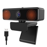 Nuroum Webcam 2K Webcam Full HD1080P 60FPS 4 megapixels 90° wide angle PC camera Built-in dual micro