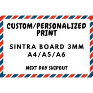 Personalized Sintra Board – QR Code, Store Display, Wall Décor & More