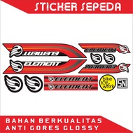 BICYCLE STICKER - ELEMENT BRAND BICYCLE STICKER SET - 03 - SAHILA STICKER