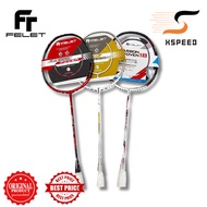 FELET TJ-1000 (POWER/CONTROL/SPEED) Carbon Woven 18 Badminton Racquet 3u 4u Racket Badminton Racket Raket Badminton Ori
