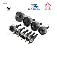 Heavy Duty Steel HSS Hole Saw Drill Bit Cutter