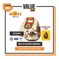 Kopi 434 Muar Elephant Bean Drip Coffee (10 Bags x 9g)