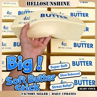 Oversized Simulation Butter Block Squishy Toy PU Slow‑Rebound Squeeze Toy Novelty Party Gift & Food 