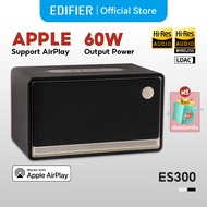 Edifier ES300 60W RMSลำโพงไร้สายแบบตั้งโต๊ะ การเชื่อมต่อ Wi-Fi Bluetooth 5.4 อินพุต USB และ AUX แสงโ