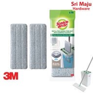 MAJU 3M Scotch Brite 360 Hands Free Flat Mop Refill Only Self Clean Magic Mop Cleaning Floors Tiles 