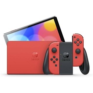 【Nintendo 任天堂】 NS Switch OLED 亮麗紅 主機