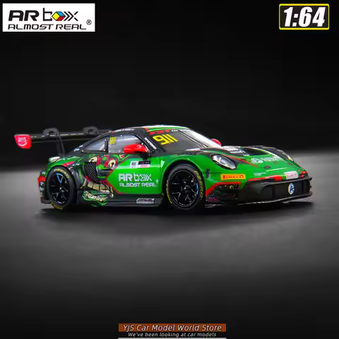 AR BOX Diecast Model 1/64 Porsche 911 GT3 R 2026 GT Car Model Stcollection