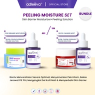 ADLEEVA- BUNDLE Peeling Solution + Moisturizer SET Peeling Solution Exfoliating Face Scrub