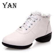 Sepatu Dance Wanita Sepatu Dansa Latin/ Line Dance Semi Boots Renda Terbaru