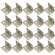 [yafeetop]❤20pc Stainless Steel 90 Degree Angle Bracket Corner Brace Joint Bracket Fastener