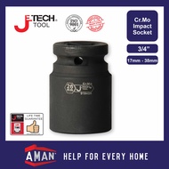 JETECH Impact Socket Adaptor 3/4" Ratchet Socket Torque Wrench Impact Driver Spanner Hexagon Nut Spa