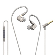 SoundMAGIC E90C Wired Earphones with Microphone Coaxial Dual Driver in Ear Monitor Headphones HiFi S
