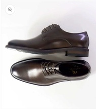 Edgar Leather Oxford Shoes Brown รองเท้าผู้ชายหนังแท้แบบผูกเชือกทางการและออกงาน Leather 100%