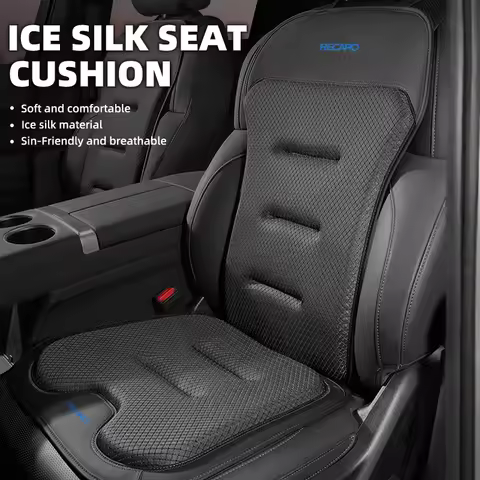 Car Seat Cushion Cover Backrest Protective Pad Accessories For Recaro Racing Auto Accessories