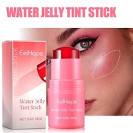 Water Jelly Tint Stick Powder Blusher Lip Gloss Stick J0u3
