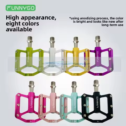 RECEVE Sanpelin folding car pedal CNC BMX aluminum alloy non-slip P8 P10 java Neo pedal