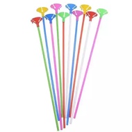 Balloon Sticks Per Pack of 10 With Balloon Stems