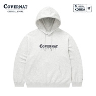 COVERNAT HOODIE CENTER LOGO Hather GREY (70061SCLHDU_S6GYXX)