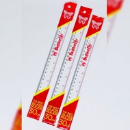 Butterfly ruler 30cm [per 1 ruler]