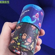 KIKO2E Magic Cube, 3D Rotating Cartoon Intelligence Cube Magic Toys, Portable Colorful Dinosaur Plan