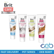 Brit Care Cat Functional Paste / Cat Supplements 100G - ( Salmon Creme, Multivitamin, Cheese Creme, 