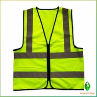 Gw เสื้อกั๊กสะท้อนแสง เสื้อจราจร มีรูระบายอากาศได้ดี Reflective Vest เสื้อสะท้อนแสงรุ่นเต็มตัว vest