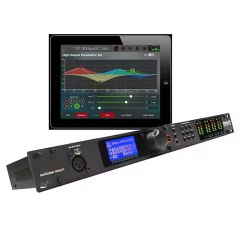 DBX DriveRack PA2 2in6out DSP Digital Audio Processor for Professional Stage Audio Equipment