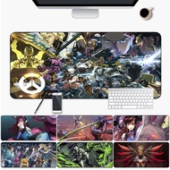 Pad Mouse Pioneer Watch Overwatch Oversized Dva Source's Black Lily Mousepad