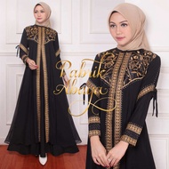 Gamis Abaya Turkey #5064 Muslim Arab Turki Mewah Bordir Payet By Pabrik abaya