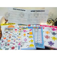 RC Disenyo - Laminated Educational Charts for Kids