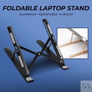 Nuoxi Laptop Stand Aluminum Foldable Adjustable 6th Height - N3