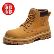 MHMen's Dr. Martens Boots High-Top Autumn and Winter New Retro British Style Thick Bottom Worker Boots Warm Wear-Resis