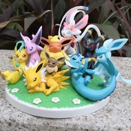 惠美玩品 神奇寶貝 其他 公仔 2106 寵物小精靈 口袋妖怪 九款 伊布家族 Q版 九款一套