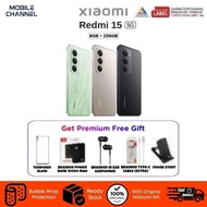 Redmi 15 5G (8GB+256GB) | 7000 mAh battery | 144Hz Display | NFC - 1-Year Xiaomi Malaysia Warranty