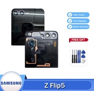 หน้าจอโทรศัพท์3.4 "สำหรับ Samsung Z Flip5จอแสดงผล Digitizer หน้าจอสัมผัสประกอบสำหรับ Samsung พลิก Sa