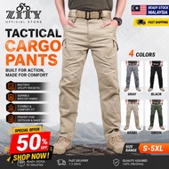 ZITY Men's IX9 IX7 Cargo Tactical Pant  Multi-pocket   Ripstop Lightweight Waterproof Cotton Stretch
