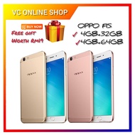 OPPO F1S 4+32 MOBILE PHONE ORIGINAL USED HANDPHONE MURAH READY STOCK