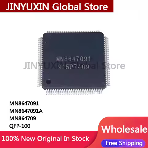1Piece MN8647091 MN864709I MN8647091A QFP-100 LCD HD Display IC In Stock Wholesale