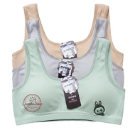 KATUN 6 pcs Fema AC588 Teenage Miniset Without Foam Teenage Undershirt step 2 bb 25-55 kg Girls Cott