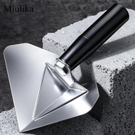 Miulika Internal Corner Trowels Stainless Steel Trowel Compact 17.7x10 Cm Durable Hand Tool for Prec