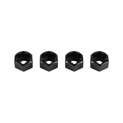 4Pcs 5mm to 7mm/12mm Hex Wheel Hub Adapters Conversion for Axial SCX24 1/24 Wheels on WPL D12 1/10 M