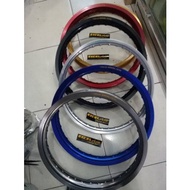 MERAH HITAM Original Rim Takasago Excel Asia 18x215 Titanium Gold Blue Blue Gold Silver Black Red Red Original Velk Unit Original Almu Finger Aluminum Rare Item